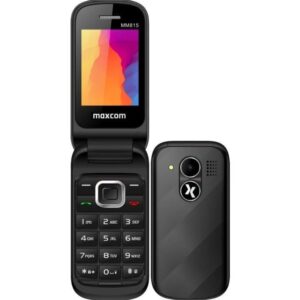 Maxcom MM815 2.4" με Κάμερα, Ραδιόφωνο και Πλήκτρο Έκτακτης Ανάγκης 1000 mAh Μαύρο