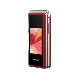 Maxcom MM835 4G (Dual Sim) 3,5"+3,24" με Κάμερα, Φακό, Ραδιόφωνο και Πλήκτρο Έκτακτης Ανάγκης Κόκκινο