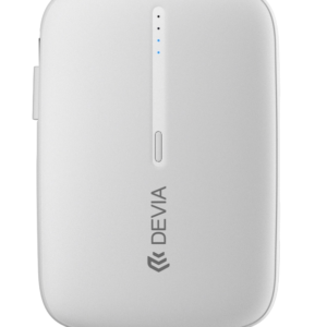 Devia Kintone Dual Cable 10000mAh Power Bank Λευκό