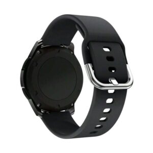 Universal Λουράκι για Smartwatch 20mm Μαύρο (Ασυσκεύαστο)