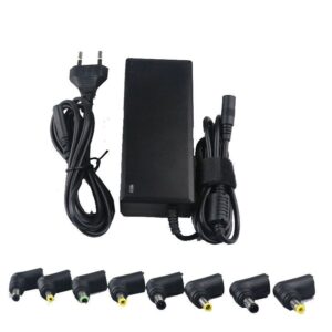 ATC Universal Φορτιστής Laptop 90W 15V 6A με Αποσπώμενο Καλώδιο Τροφοδοσίας